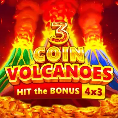 3 Coin Volcanoes – Hold-and-Win-Slot von Booongo